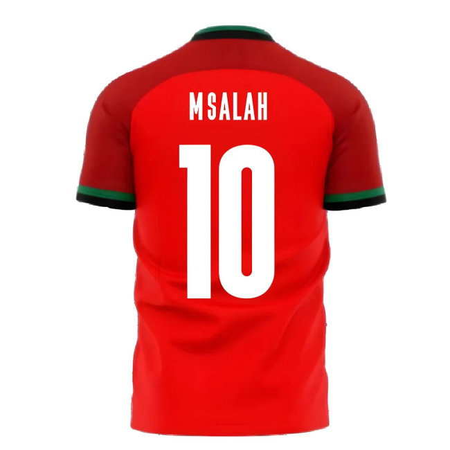 Egypt 2025-2026 Home Concept Football Kit (Libero) (M.SALAH 10)-SoccerKits Hub | Buy Soccer Jerseys Online